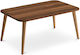 Rechteckig Couchtisch Soul Walnut L90xB55xH41cm