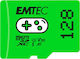 Emtec Gaming microSDXC 128GB U3 V30 A1 UHS-I 100MB/s