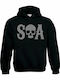 SOA Hoodie Sons of Anarchy Black