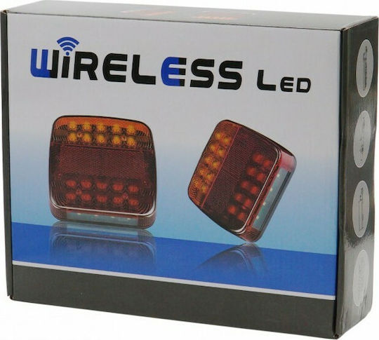 Trailer Light Set with Magnet 2 Pieces
