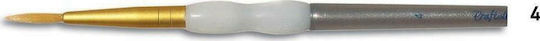 Craftistico Serie 820 Malpinsel Rund No4 1Stück CR820004