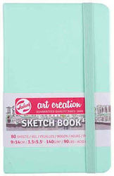 Royal Talens Skizzenblock Skizzenbuch Art Creation Sketch Book Frische Minze 9x14cm 80 Blätter