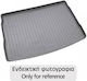 Novline Trunk Mat Tray Type for Ford C-Max 2010-2015 Gray