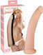 Nature Skin Soft Dong Плът Реалистично дилдо Със смукателна чашка Телесен 24см