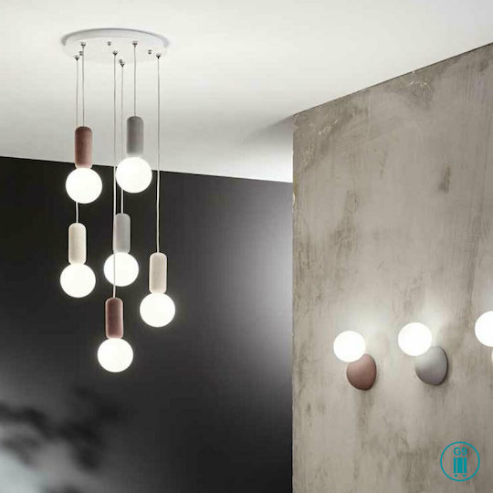Ondaluce Pendant Light Multicolour for 6 Bulbs G9 35cm