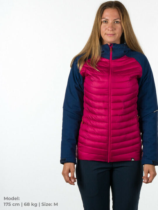 Julianne Softshell Γυναικείο Μπουφάν Cherry/Blue