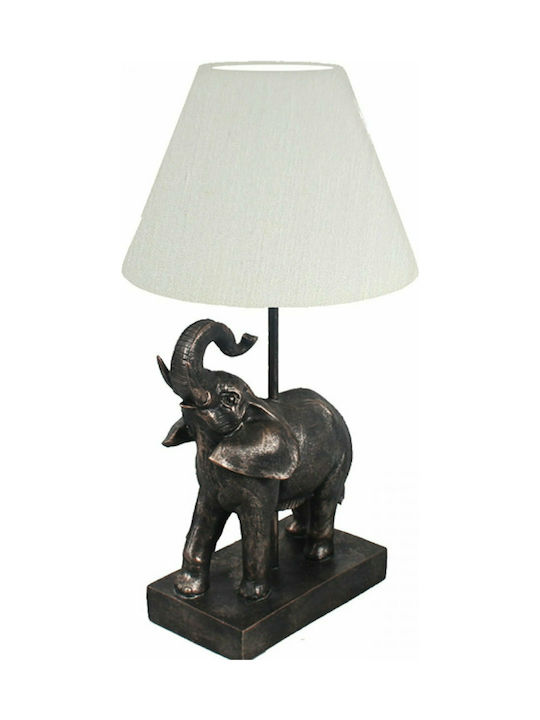 Zaros Decorative Table Lamp Figure Bronze