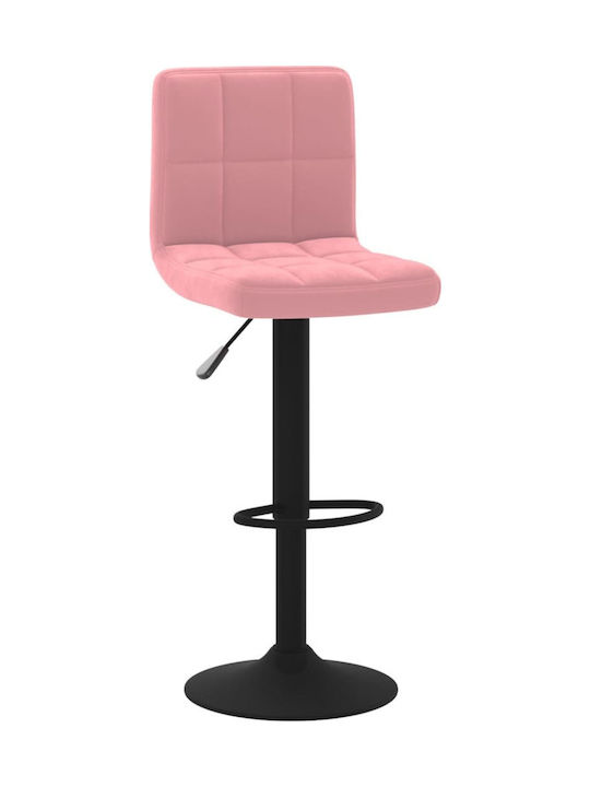 Stool Bar Collapsible Pink 40x47x111cm