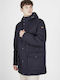 Winter Jacket Parka Navy Blue