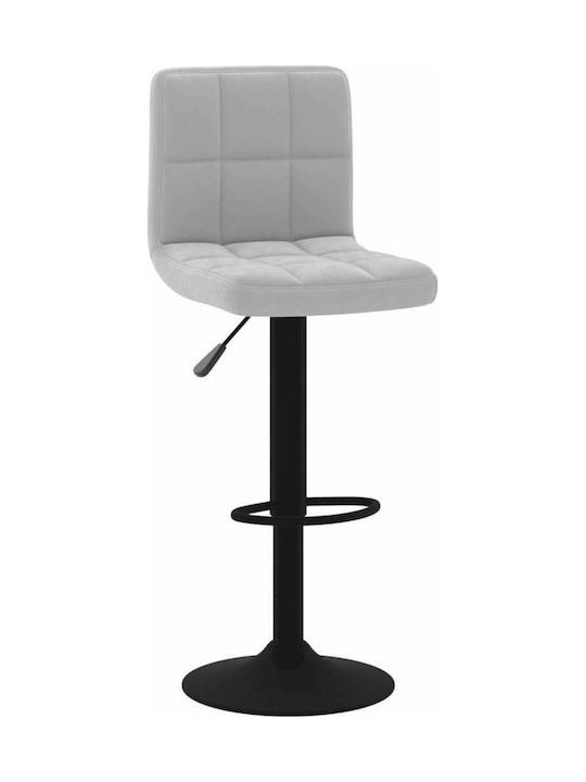 Stool Bar Collapsible Light grey 40x47x111cm