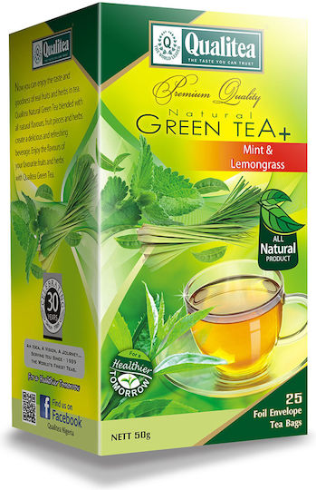 Qualitea Green Tea 25 Bags 50gr