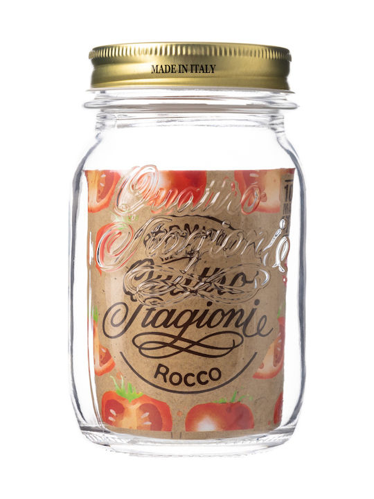 Bormioli Rocco Quattro Stangioni Βάζο Γενικής Χρήσης με Καπάκι Γυάλινο 500ml