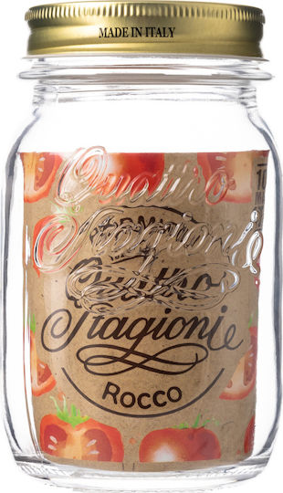 Bormioli Rocco Quattro Stagioni General Use Glass Transparent Vase with Lid 500ml