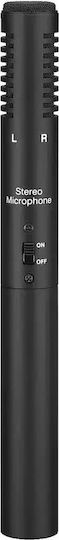 Monacor ECM-600ST Electret Μικρόφωνο 3.5mm Shock Mounted για Κάμερα