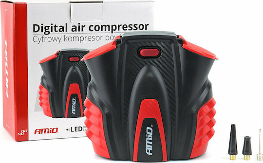 AMiO Τρόμπα Αυτοκινήτου 150PSI με Καλώδιο Αναπτήρα 12V