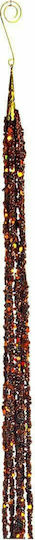 JK Home Decoration Weihnachtliche Girlande Plastik Braun 1Stück