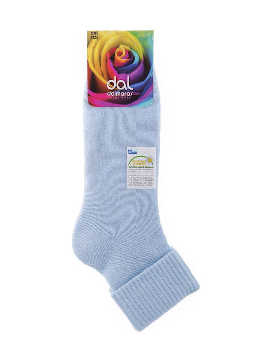 Dal 200 Women's Plain Socks Light Blue