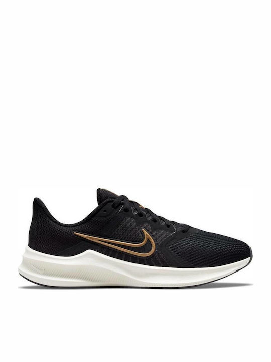 Nike Downshifter 11 Γυναικεία Αθλητικά Παπούτσια Running lack / Sail / Dark Smoke Grey / Metallic Copper Coin