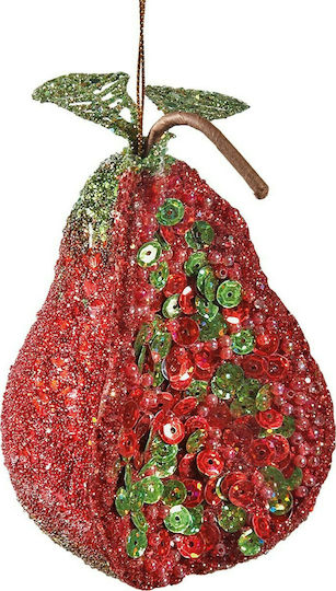 JK Home Decoration De Crăciun Figurină Pandantiv de tavan Roșu