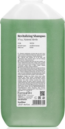 Farmavita Revitalizing Solid Shampoos Reconstruction/Nourishment for All Hair Types 5000ml