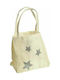 JK Home Decoration Fabric Shopping Bag Beige