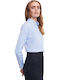 Long Sleeve Women's Shirt Light Blue Light Blue