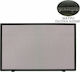 Zogometal Metallic Fireplace Screen 90x50cm Bla...