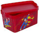 TnS Superman Kids Lunch Plastic Box 2.3lt Red