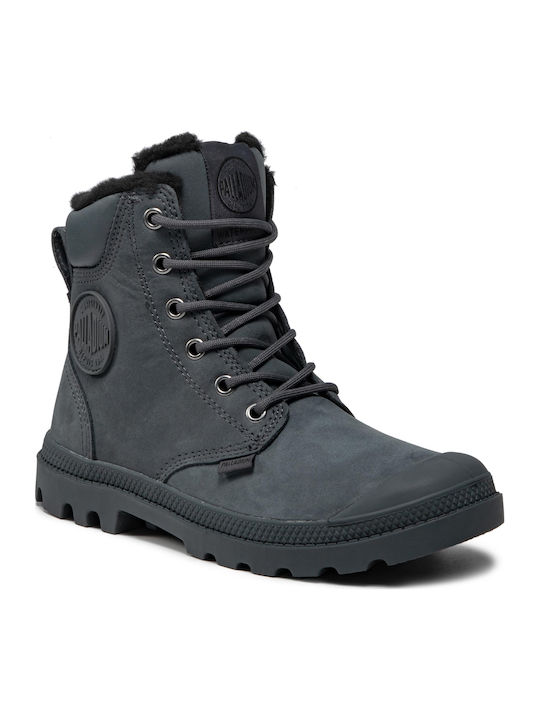 Palladium Pampa Sport Cuff Herren Stiefel Gray