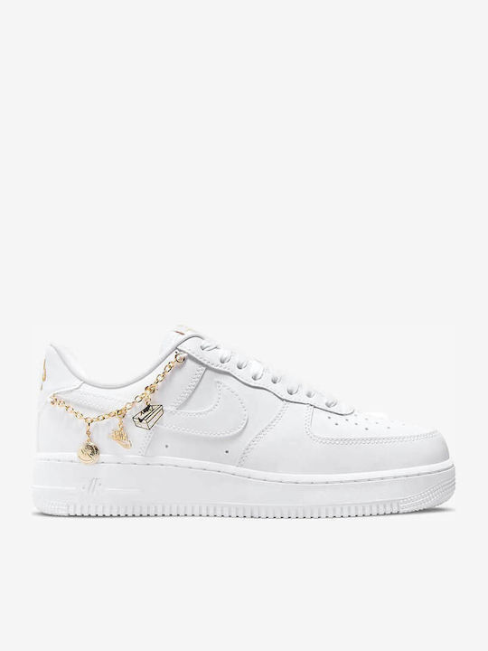 Nike Air Force 1 07 LX Γυναικεία Sneakers Λευκά
