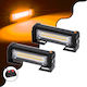 GloboStar Μπάρα Σήμανσης Αυτοκινήτου LED 10 - 30V Αδιάβροχη με Κόκκινο Φωτισμό
