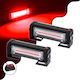 GloboStar Μπάρα Σήμανσης Αυτοκινήτου LED 10 - 30V Αδιάβροχη με Κόκκινο Φωτισμό