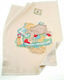 Omega Home Babydecke Wickeltücher für Kinderzimmer Des 011 Wolle Beigen 80x100cm