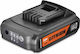Krausmann Tool Battery Lithium 20V with Capacity 2Ah