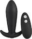 You2Toys Remote Controlled Vibro Plug Πρωκτική Σφήνα με Δυνατότητα Ασύρματης Λειτουργίας και Δόνηση Μαύρη