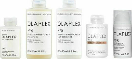 Olaplex Smoothing Kit Hair Treatment Set with Shampoo 5pcs