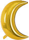 Balon Folie Jumbo Luna Auriu 60buc