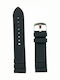 Hirsch Seadiver Rubber Strap Black 24mm