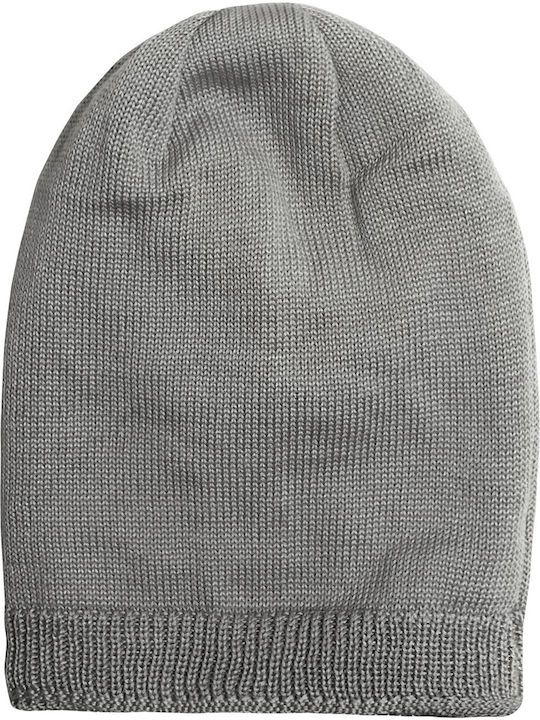 Unisex beanie 17038 - Grey Melange