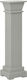 vidaXL Plant Stand Wooden Gray 17cmx17cmx66cmcm.