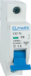 Elmark Automatische Sicherung 1A Einpolig 41501C