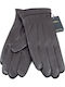 Legend Accessories Men's Leather Touch Gloves Brown 1014