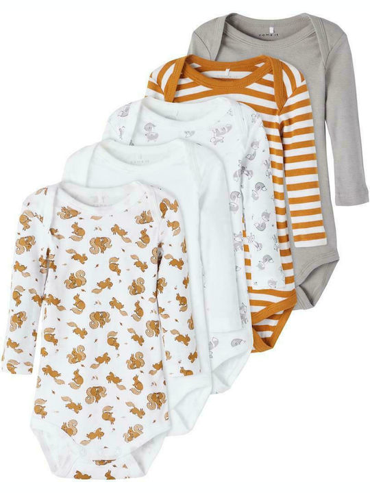 Name It Long-Sleeved Multicolour 5pcs