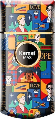 Kemei Retro Graffiti KM-RS7098 Rechargeable Face Electric Shaver