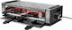 Unold Delice Basic Tischplatte Elektrogrill Raclette Glatte Platte 1200W mit einstellbarem Thermostat 38cmx19.5cmcm