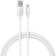 Borofone LinkJet BX14 USB to Lightning Cable Λευκό 3m