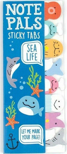 Ooly Note Pals Sea Life Sticky Bookmark