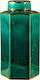 Zen Collection Decorative Vase Turquoise 13x14x24cm