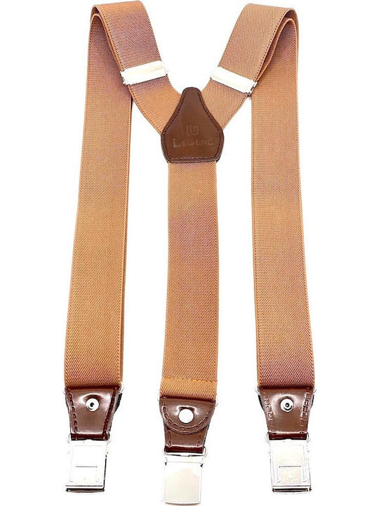 Legend Accessories Тиранти Едноцветна Camel