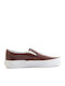 U Classic Women's Slip-On Leather Brown